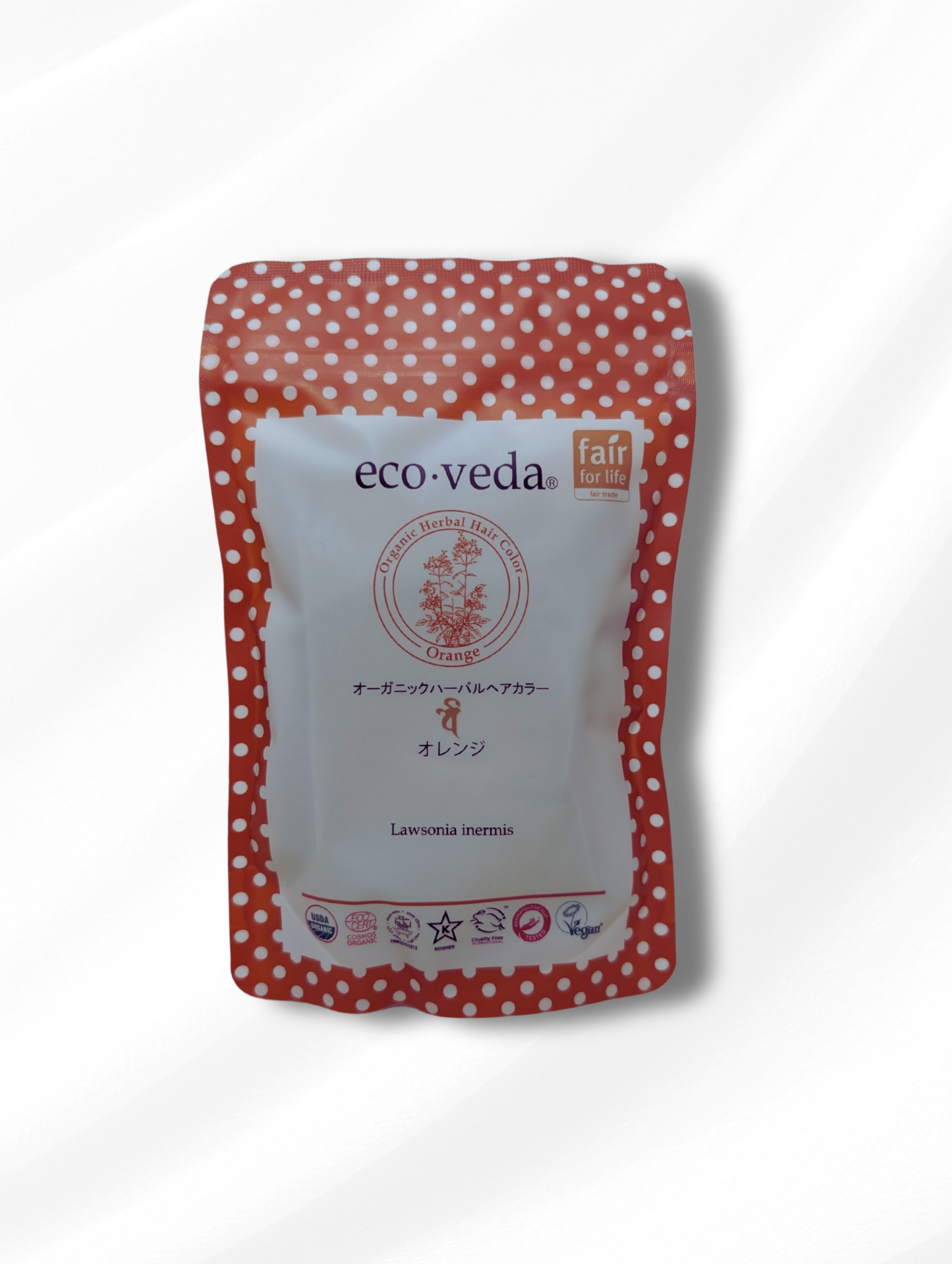 eco-veda オーガニックハーバルヘアカラー オレンジ